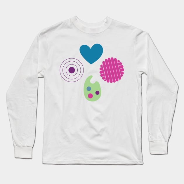 Well Rounded Miss Long Sleeve T-Shirt by 1000Words-Emily